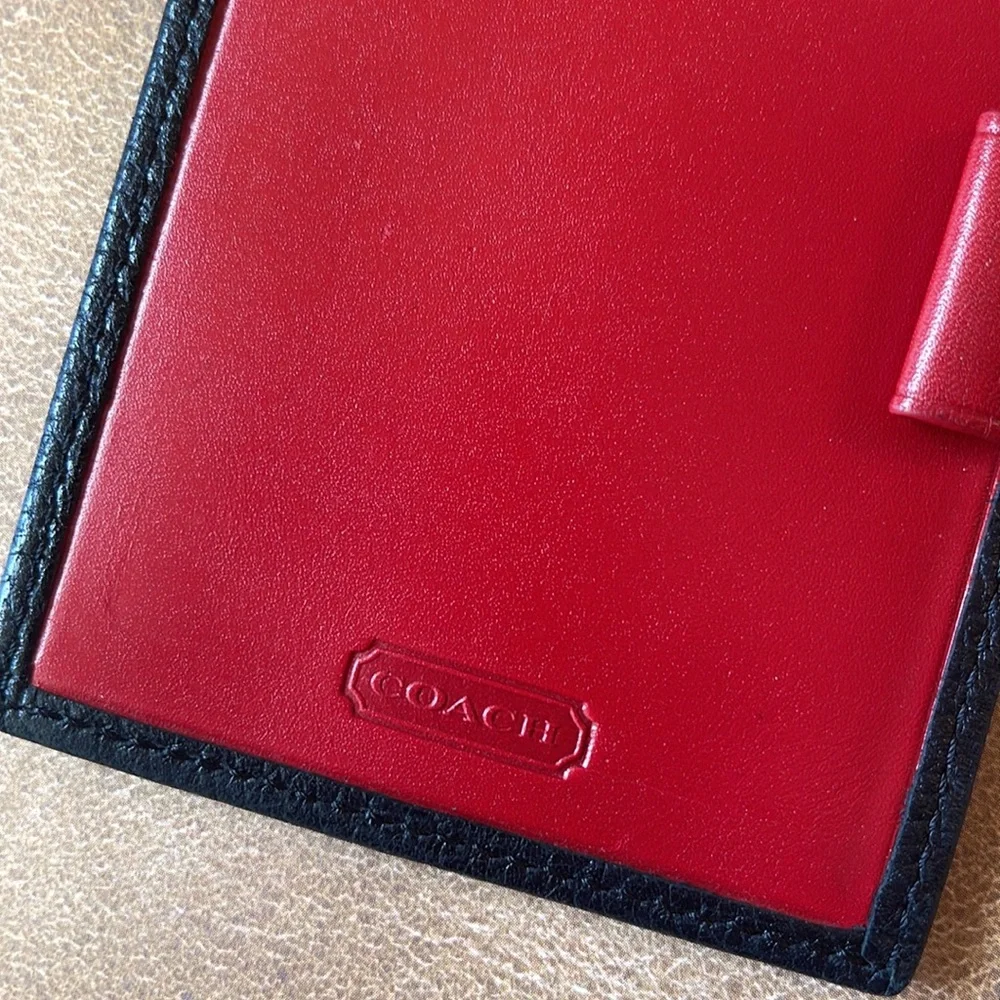 Coach Pebbled Leather Wallet